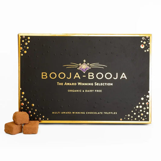 Booja Booja Organic Award Winning Selection Sixteen Truffles Front