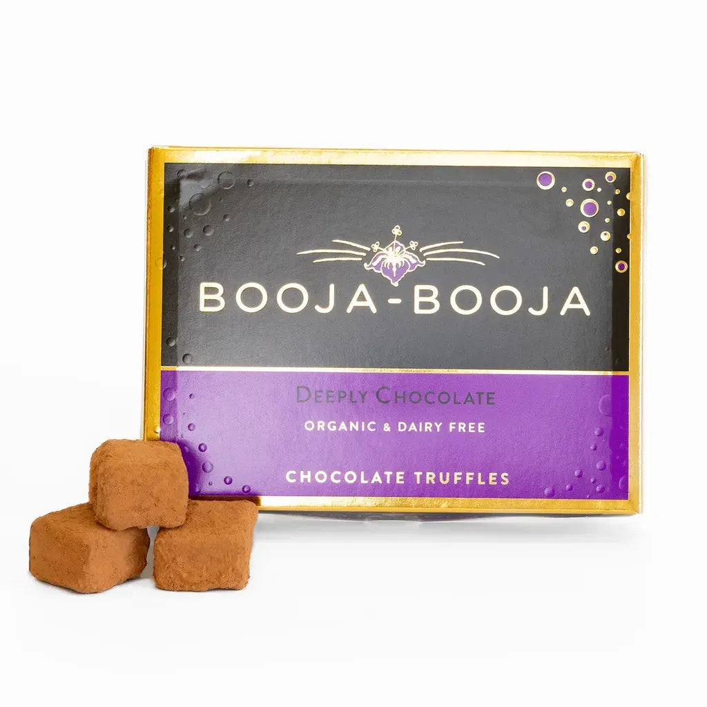 Booja Booja Organic Deeply Chocolate Eight Truffles Front