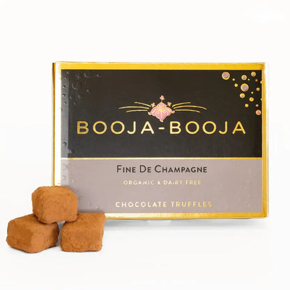 Booja Booja Organic Fine De Champagne Eight Truffles Front