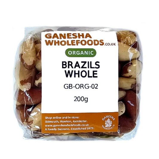 Brazil Nuts Whole Organic 200g