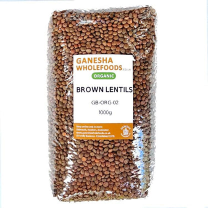 Brown Lentils Organic 1000g