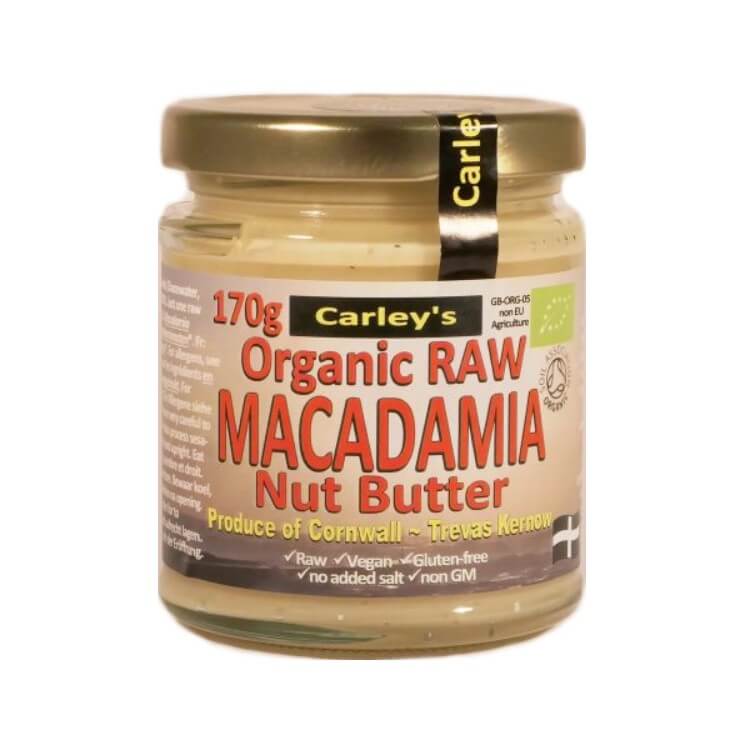 Carley's Macadamia Butter Organic 170g