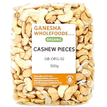 Cashew Nut Pieces Organic 500g