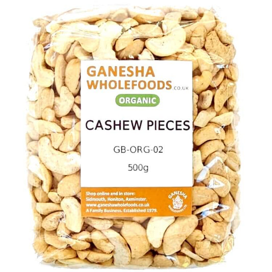 Cashew Nut Pieces Organic 500g