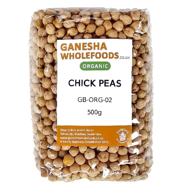 Chickpeas Dried Organic 500g