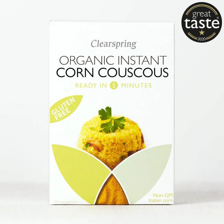 Clearspring Instant Corn Cous Cous Organic 200g