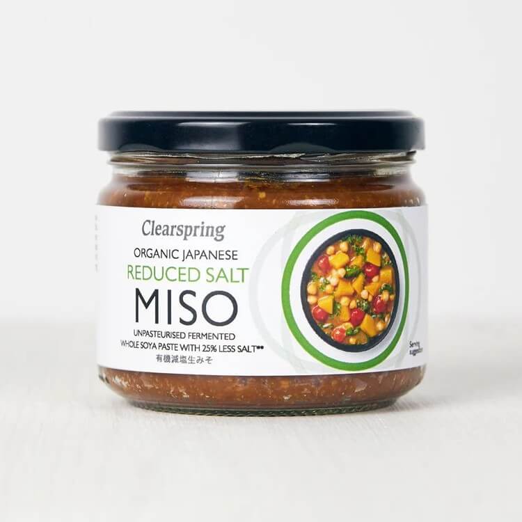 Clearspring Reduced Salt Miso Organic Unpasteurised 270g