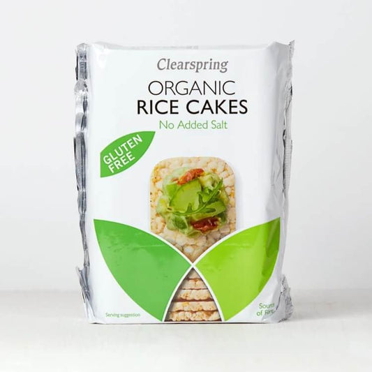 Clearspring Rice Cakes No Salt Organic 130g