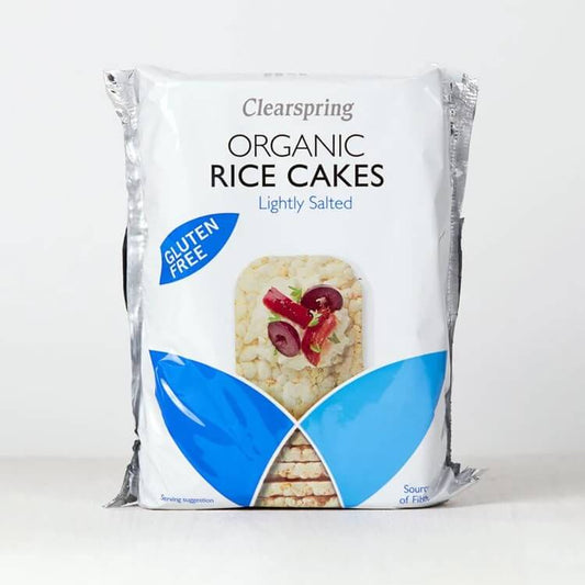 Clearspring Rice Cakes Lightly Salted Organic 130g