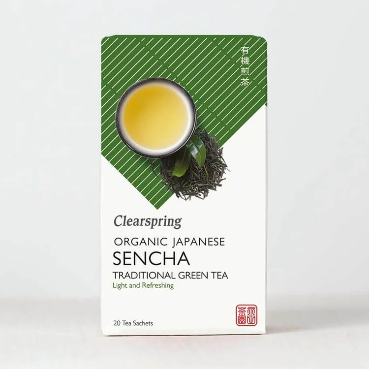 Clearspring Sencha Green 20 Teabags Organic
