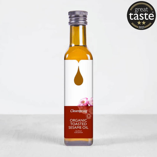 Clearspring Sesame Oil Toasted Organic 250ml