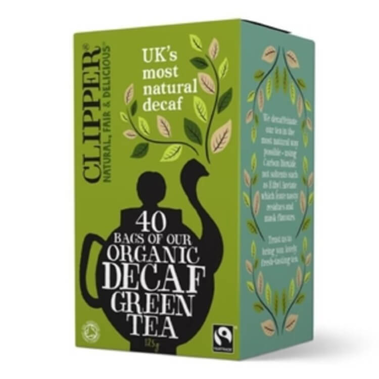 Clipper Decaf Green 40 Teabags Organic