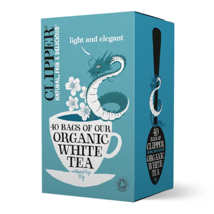 Clipper White 40 Teabags Organic