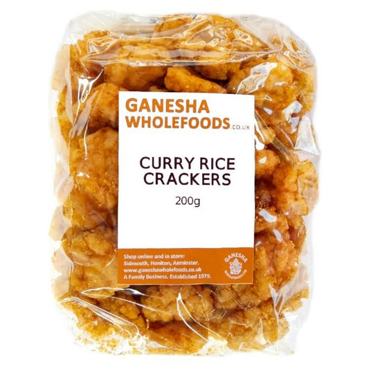 Curry Rice Crackers 200g