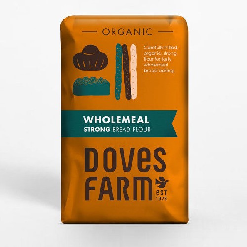 Doves Strong Wholemeal Bread Flour Organic