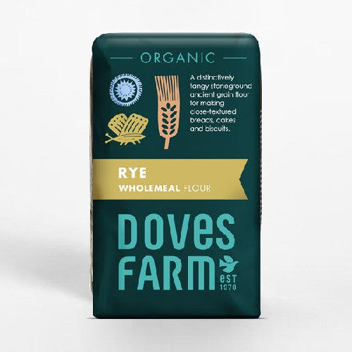Doves Rye Wholemeal Flour Organic