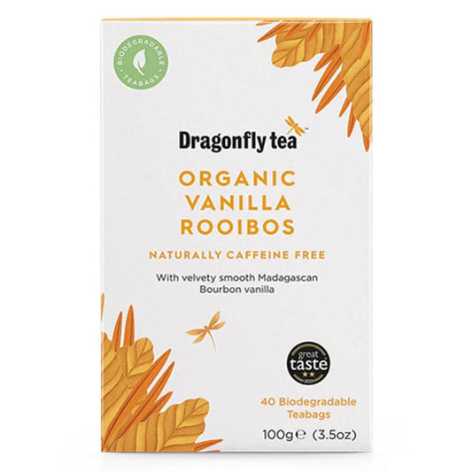 Dragonfly Vanilla Rooibos 40 Teabags Organic