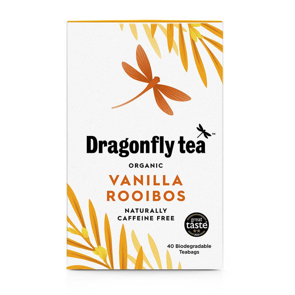 Dragonfly Vanilla Rooibos 40 Teabags Organic