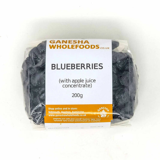 Dried Blueberries with Apple Juice