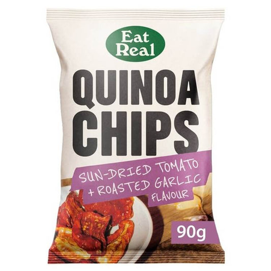 Eat Real Quinoa Chips Sundried Tomato & Roasted Garlic 90g