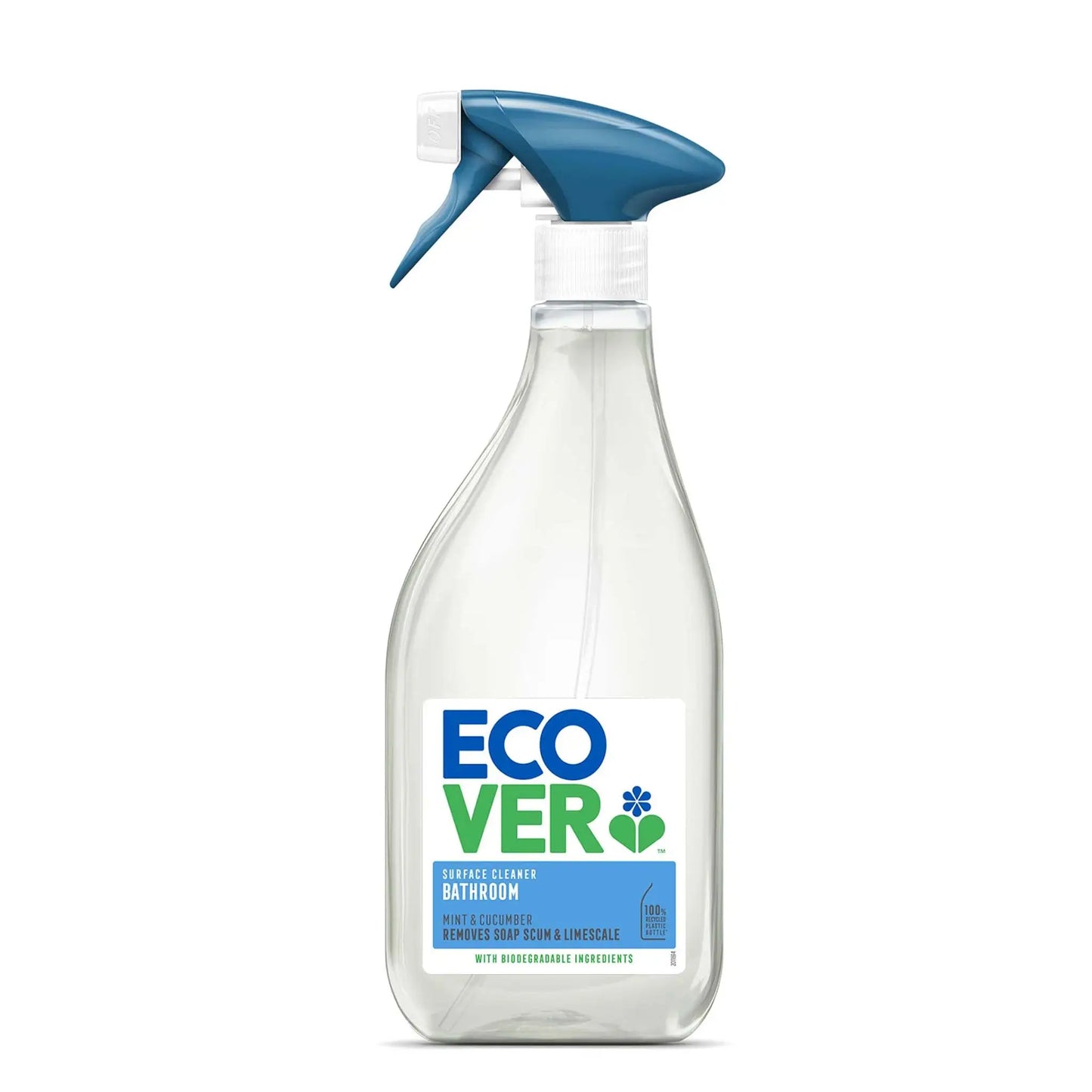 Ecover Bathroom Cleaner mint & cucumber spray bottle 500ml.