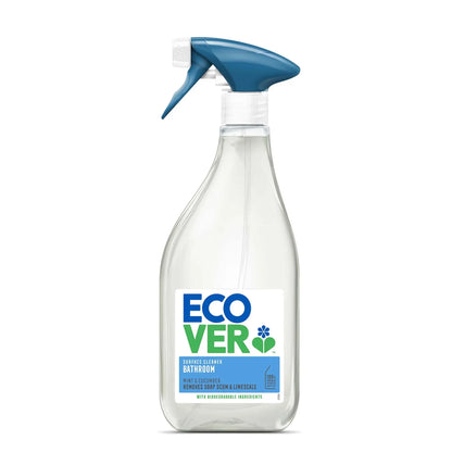 Ecover Bathroom Cleaner mint & cucumber spray bottle 500ml.