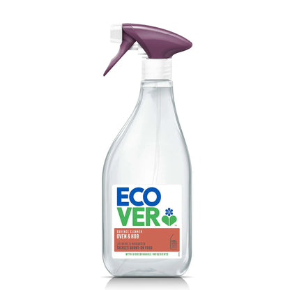 Ecover Oven & Hob Cleaner Spray 500ml spray bottle.