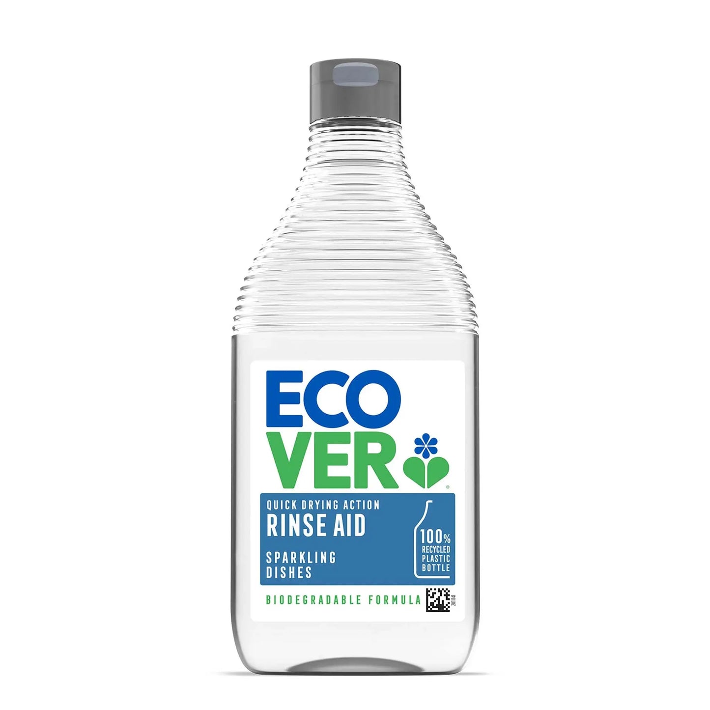 Ecover Rinse Aid 450ml bottle.