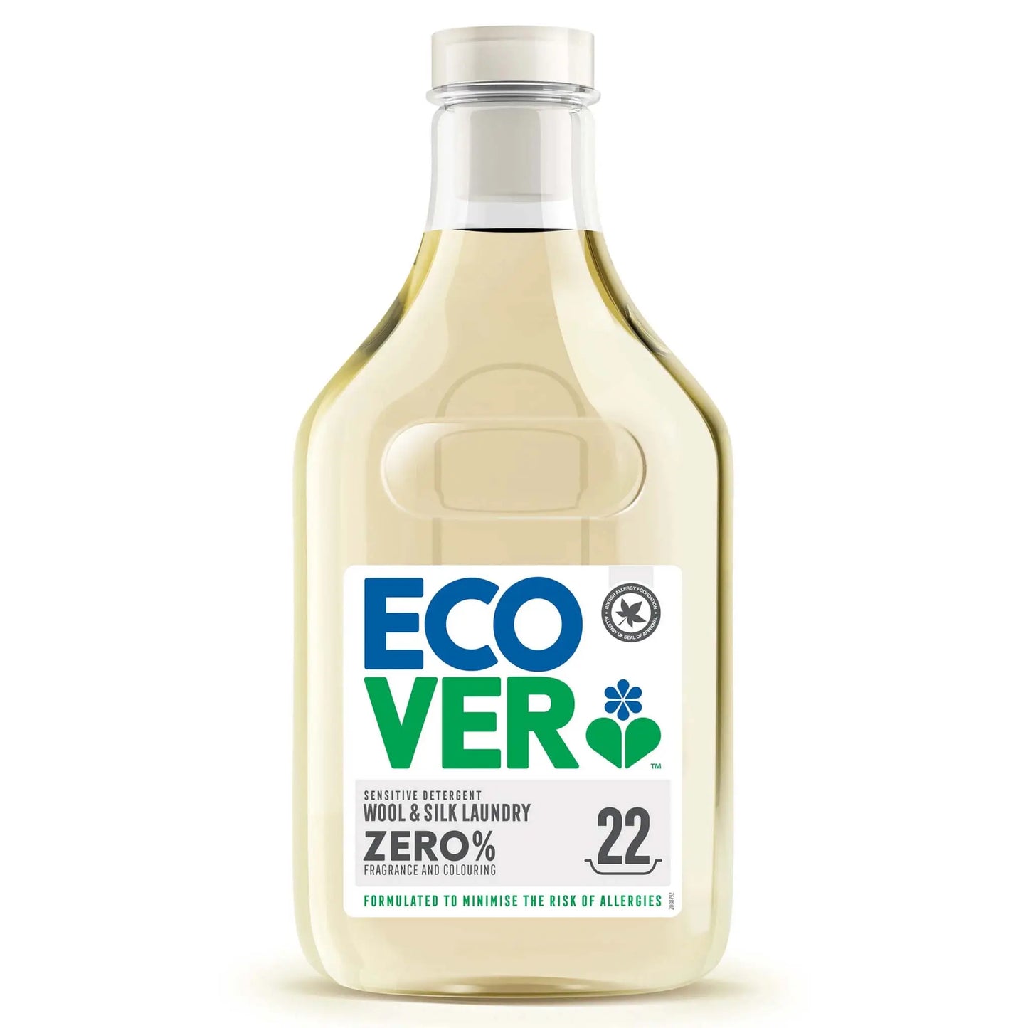 Ecover Zero Delicate Wool & Silk Laundry Liquid detergent 1 litre.