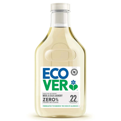 Ecover Zero Delicate Wool & Silk Laundry Liquid detergent 1 litre.