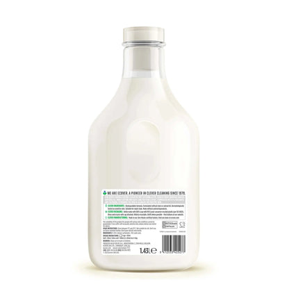 Ecover Zero Sensitive Fabric Softener 1.43 litre back label.