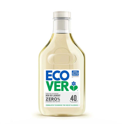 Ecover Zero Non-Bio Laundry Liquid 1.5 litre bottle.