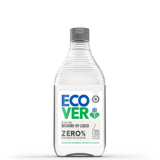 Ecover Zero Sensitive Washing-Up Liquid 450ml bottle.
