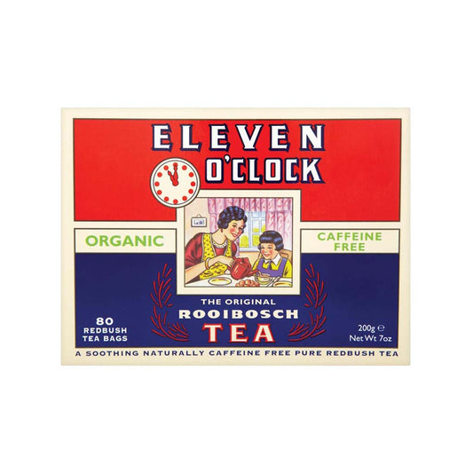 Eleven O'Clock Rooibosch 80 Teabags Organic