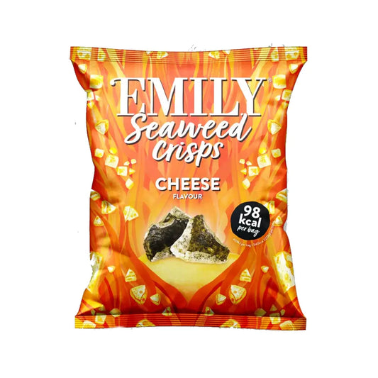 EMILY Seaweed Crisps Cheese Flavour 18g at Ganesha Wholefoods