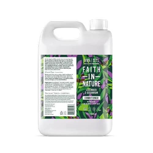 Faith in Nature Lavender & Geranium Conditioner 5L Refill