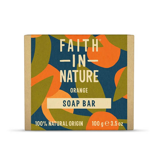 Faith in Nature Orange Soap Bar 100g