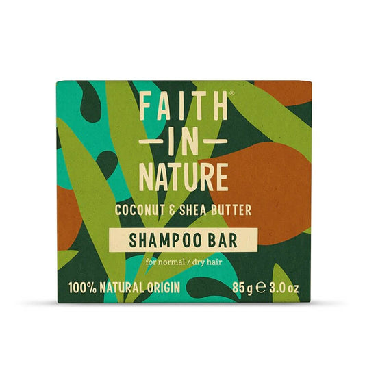 Faith in Nature Coconut & Shea Butter Shampoo Bar 85g