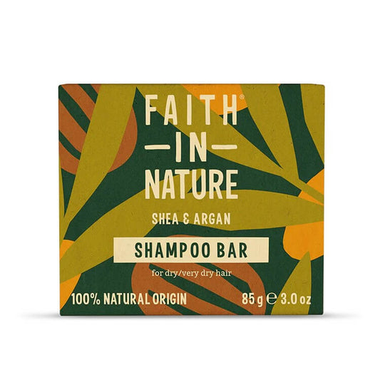 Faith in Nature Shea & Argan Shampoo Bar 85g