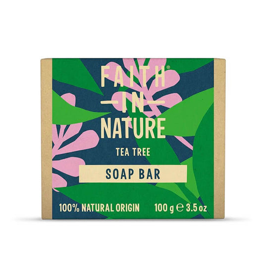 Faith in Nature Tea Tree Soap Bar 100g