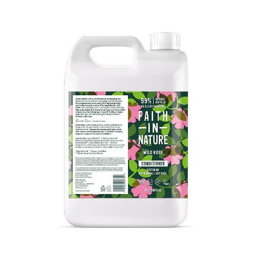 Faith in Nature Wild Rose Conditioner - 5L Refill