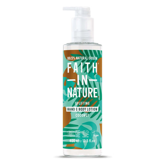 Faith in Nature Coconut Hand & Body Lotion 400ml Front