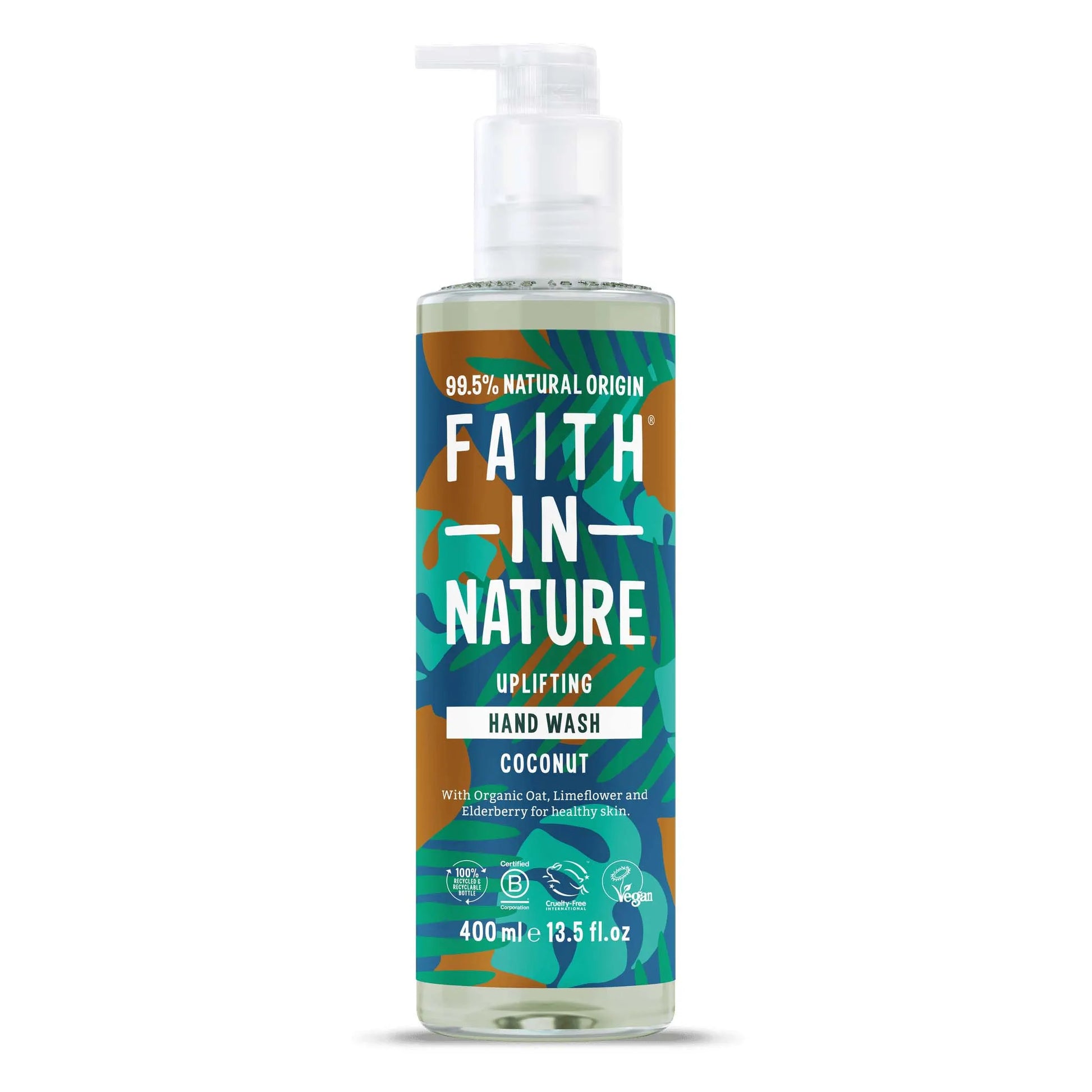 Faith in Nature Coconut Hand Wash 400ml Front