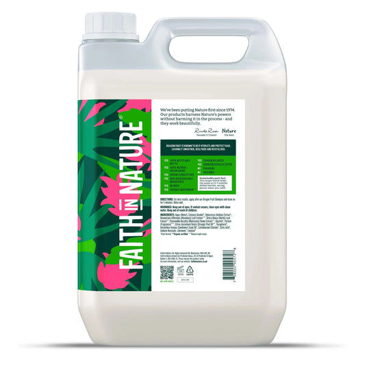 Faith in Nature Dragon Fruit Conditioner - 5L Refill Bottle Side