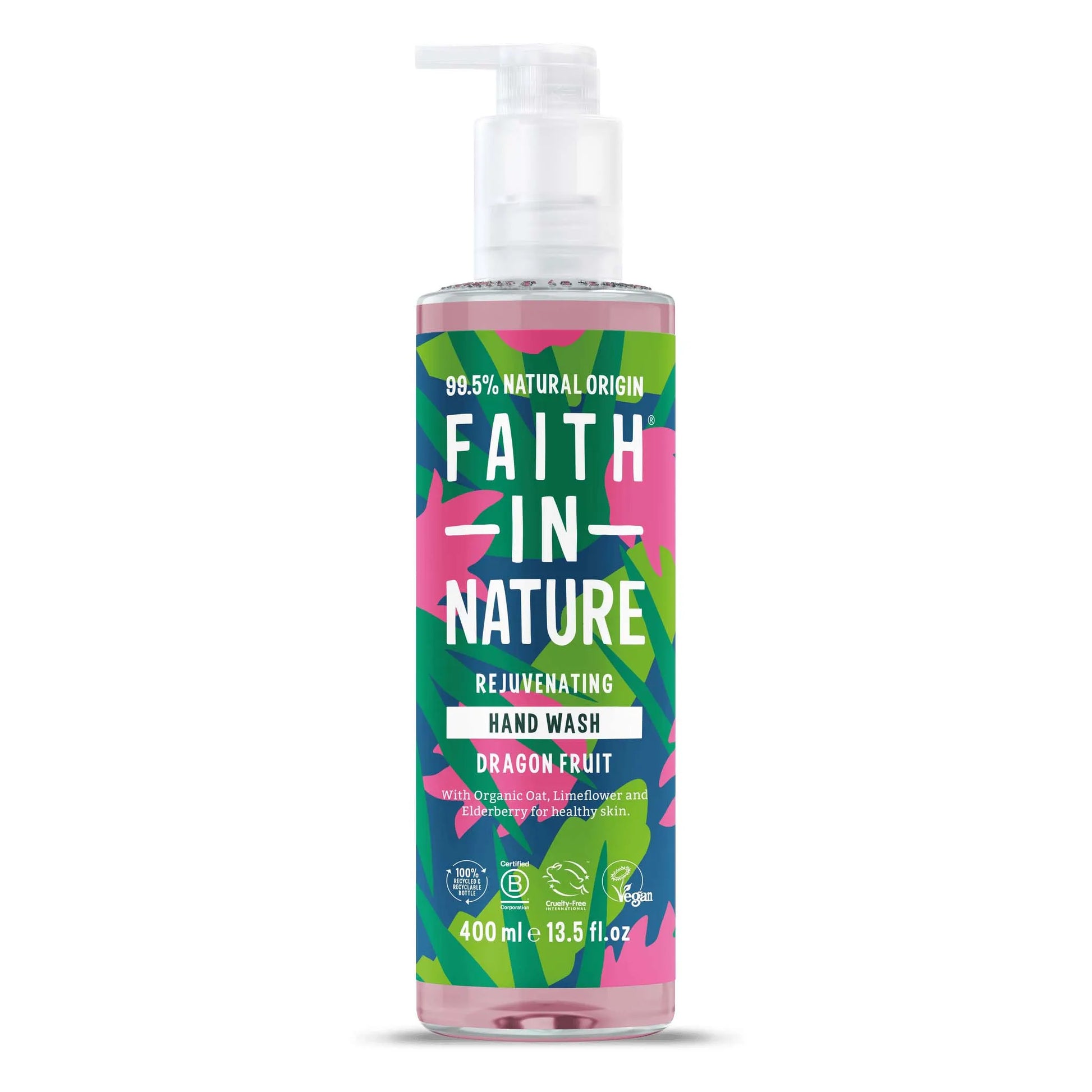 Faith in Nature Dragon Fruit Hand Wash 400ml Front