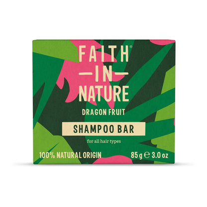 Faith in Nature Dragon Fruit Shampoo Bar 85g Box Front