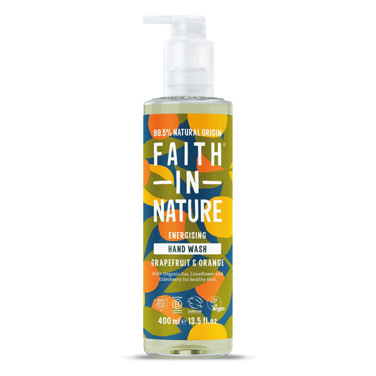 Faith in Nature Grapefruit & Orange Hand Wash 400ml Front