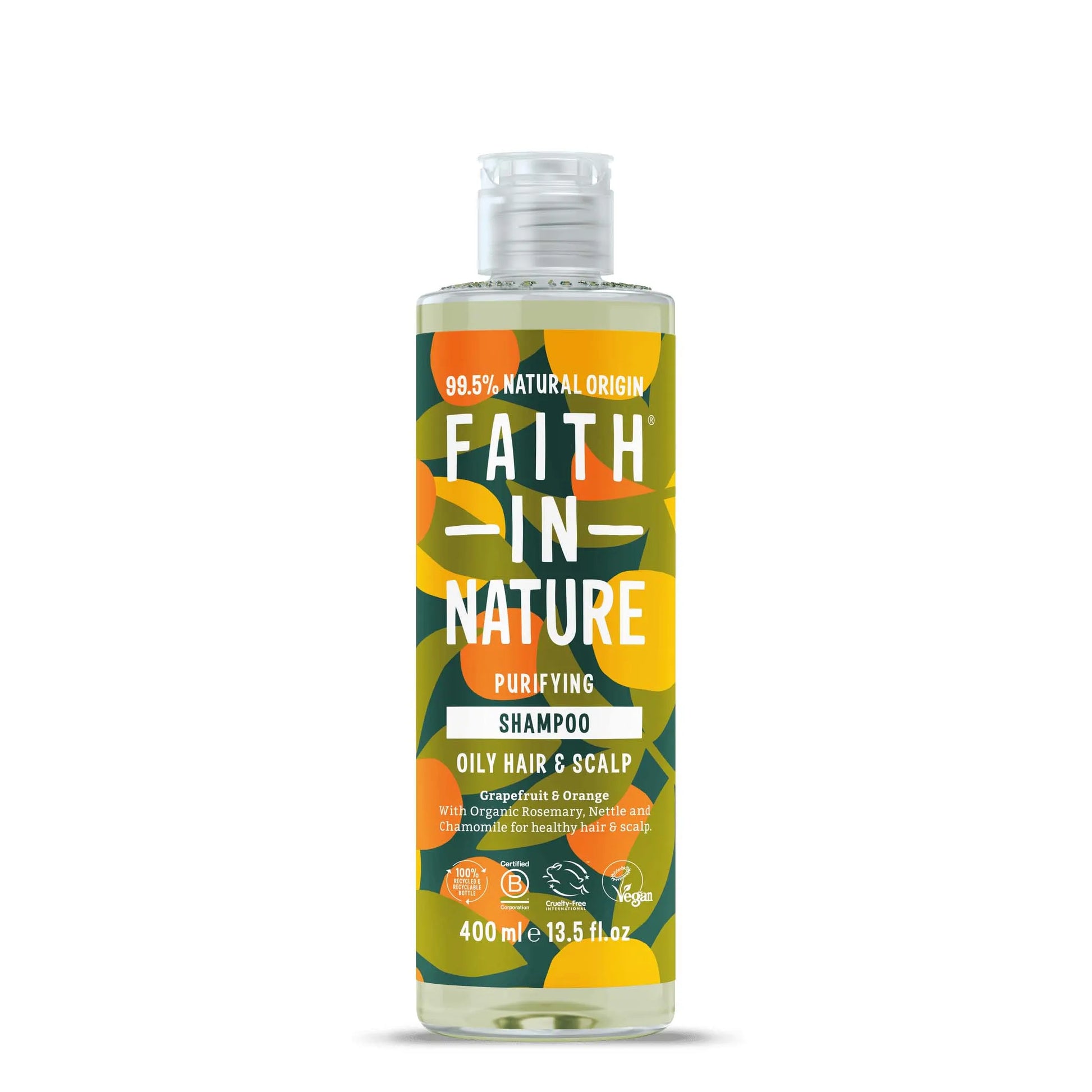 Faith in Nature Grapefruit & Orange Shampoo 400ml Front