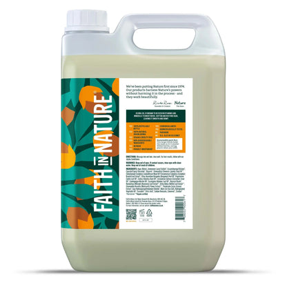 Faith in Nature Jojoba Shampoo - 5L Refill Bottle Side