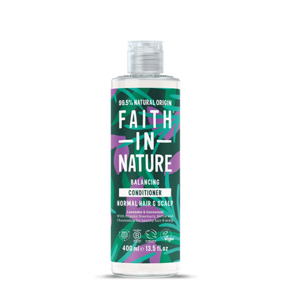 Faith in Nature Lavender & Geranium Conditioner 400ml Front